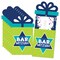 Big Dot of Happiness Blue Bar Mitzvah - Boy Party Money and Gift Card Sleeves - Nifty Gifty Card Holders - Set of 8